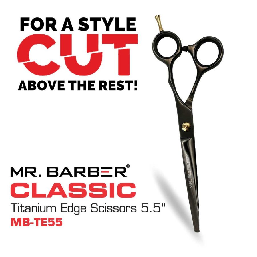  Classic Titanium Edge Scissors '-MB-TE55 (1 Unit)
