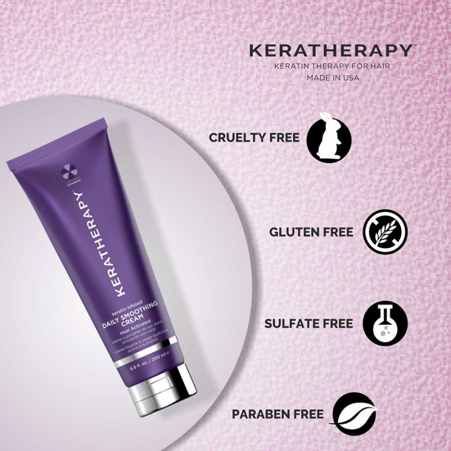 Keratherapy Keratin Infused Daily Smoothing Cream - 6.8 fl oz