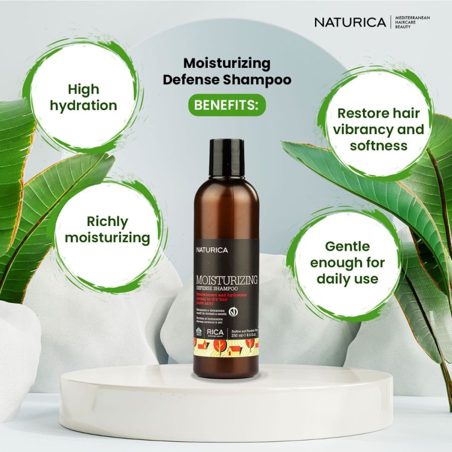Naturica Moisturizing Defense Shampoo - NANSS2 (250 ml)