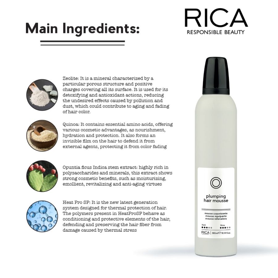 Rica Plumping Hair Mousse 300 ml